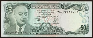 50 afghanis, 1977