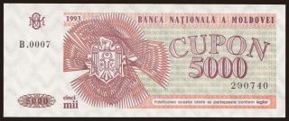 5000 cupon, 1992