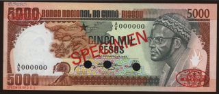 5000 pesos, 1984, SPECIMEN