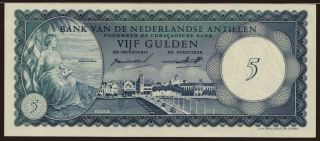 5 gulden, 1962