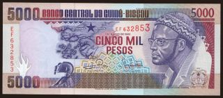 5000 pesos, 1993