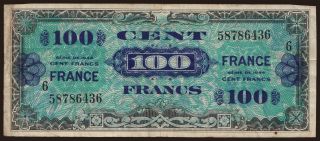 100 francs, 1944