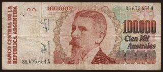 100.000 australes, 1990