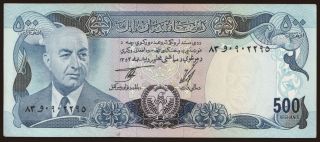 500 afghanis, 1975