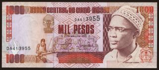 1000 pesos, 1990