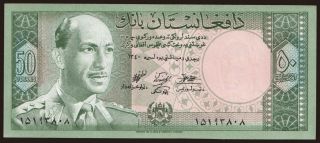 50 afghanis, 1961