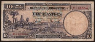 10 piastres, 1947