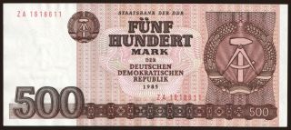 500 Mark, 1985