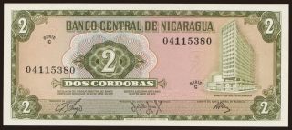 2 cordobas, 1972
