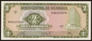 2 cordobas, 1972
