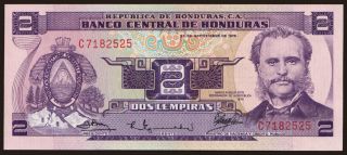 2 lempiras, 1976