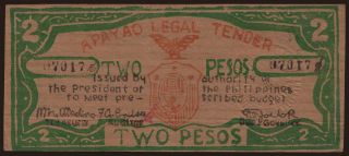 Apayao, 2 pesos, 1942