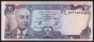 20 afghanis, 1975