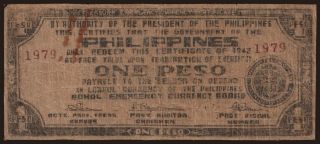 Bohol, 1 peso, 1942
