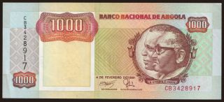 1000 kwanzas, 1991