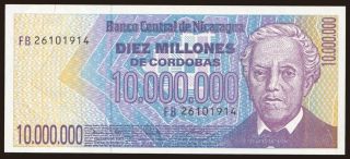 10.000.000 cordobas, 1990