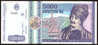 5000 lei, 1992