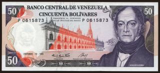 50 bolivares, 1985