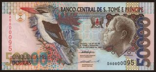 50.000 dobras, 1996