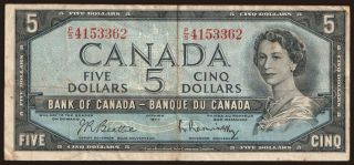 5 dollars, 1954
