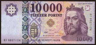 10.000 forint, 2019