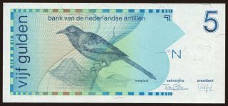 5 gulden, 1986