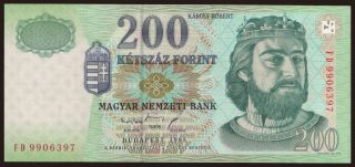 200 forint, 1998