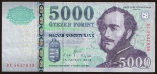 5000 forint, 2010