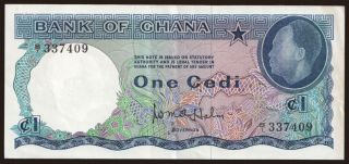 1 cedi, 1965