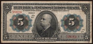 5 mil reis, 1913