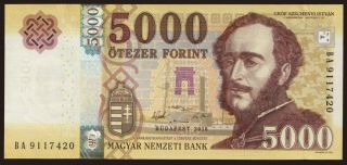 5000 forint, 2016