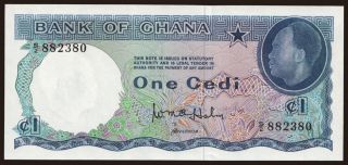 1 cedi, 1965