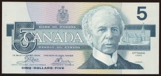 5 dollars, 1986