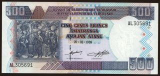500 francs, 1999
