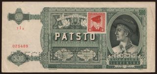 500 Ks, 1941(45)