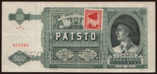 500 Ks, 1941(45)