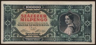 100.000 milpengő, 1946