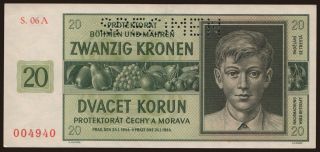20 korun, 1944