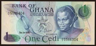 1 cedi, 1976