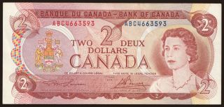 2 dollars, 1974