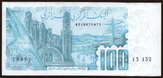 100 dinars, 1982