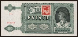 500 Ks, 1941(45)