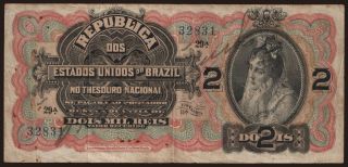 2 mil reis, 1918