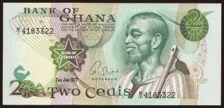 2 cedis, 1977