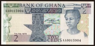 2 cedis, 1979