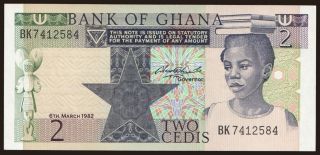 2 cedis, 1982