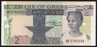 2 cedis, 1982