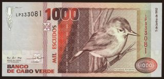1000 escudos, 1992
