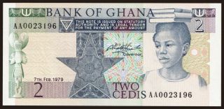 2 cedis, 1979