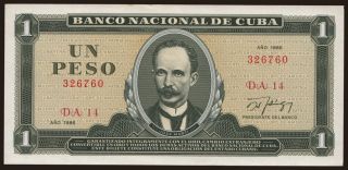 1 peso, 1986